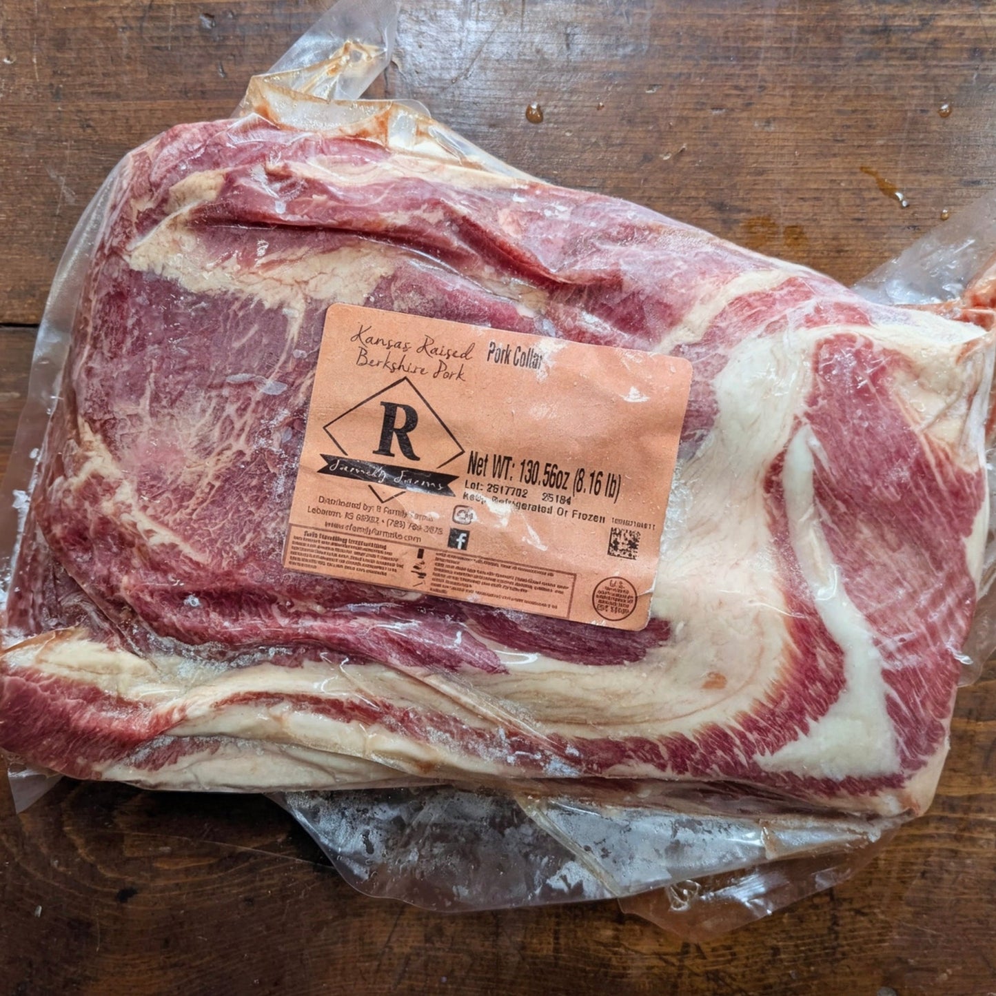 Berkshire Pork Collar (Coppa Cut)