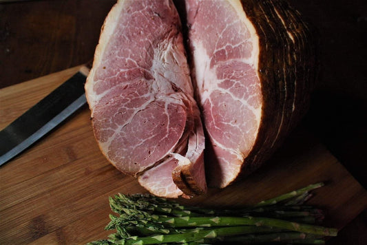 Berkshire Spiral Sliced Honey Glazed Ham — R Family Farms