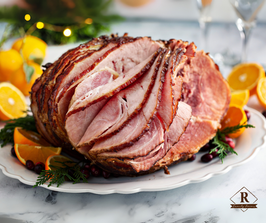 Iberian Spiral Sliced Honey Glazed Holiday Ham