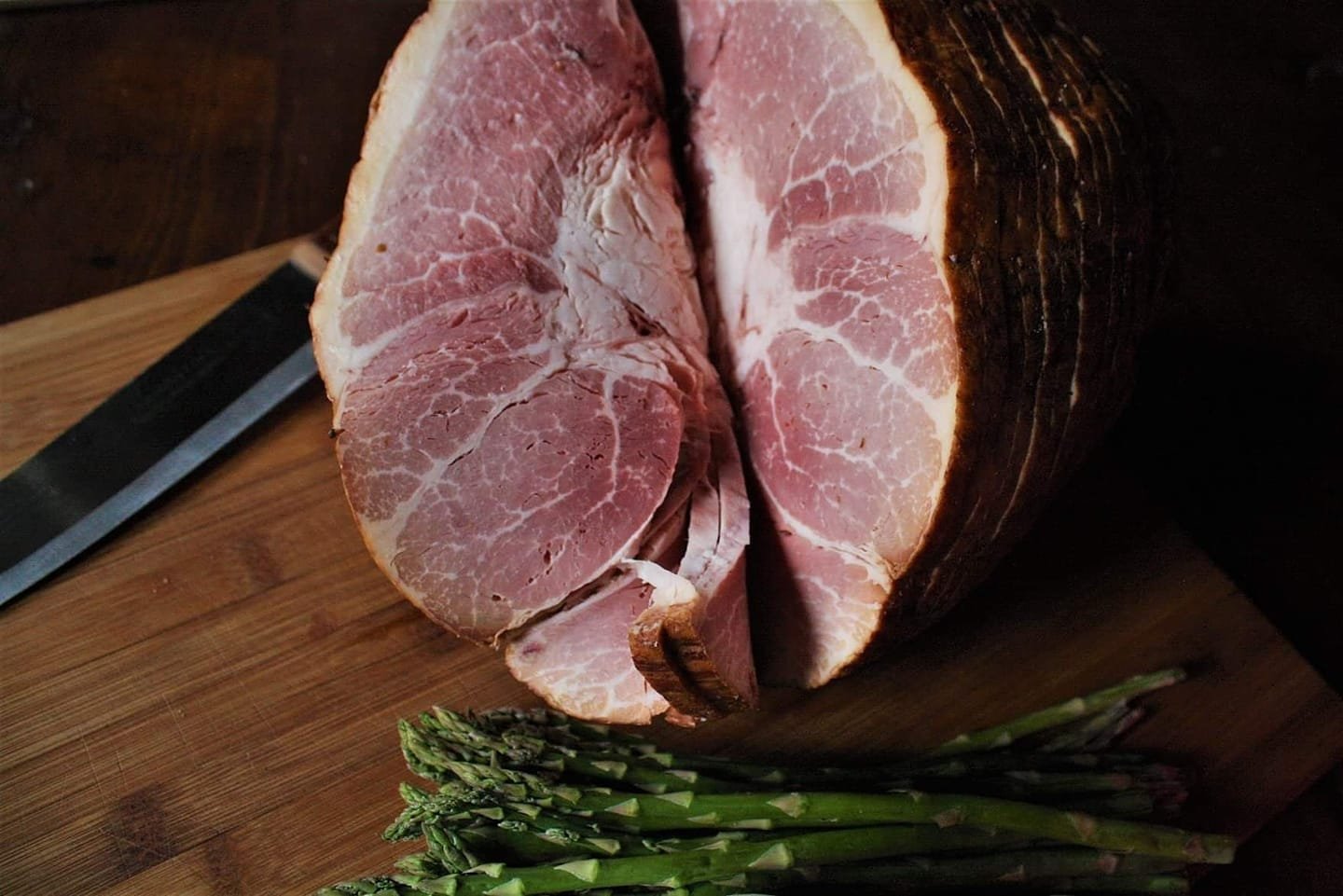 Berkshire Spiral Sliced Honey Glazed Ham — R Family Farms